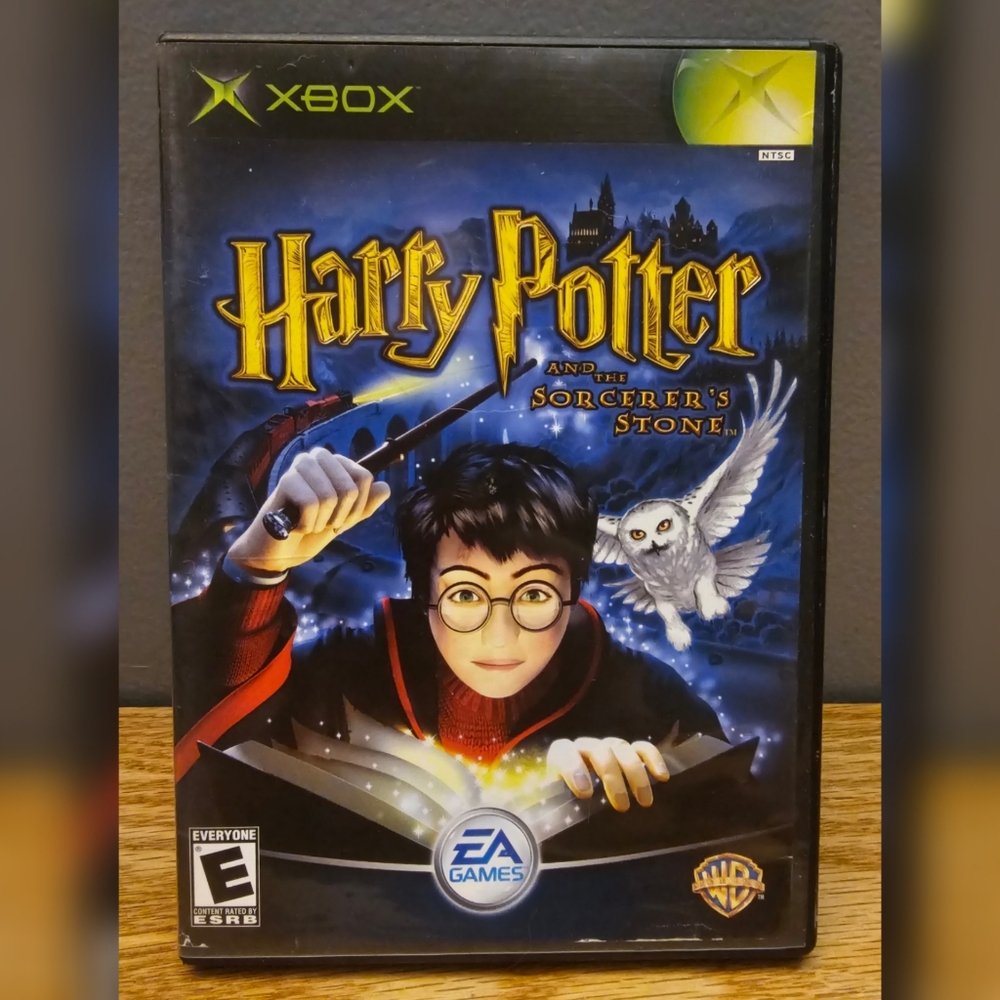 Harry Potter And The Sorcerer's Stone Original Xbox Game Excellent Condition